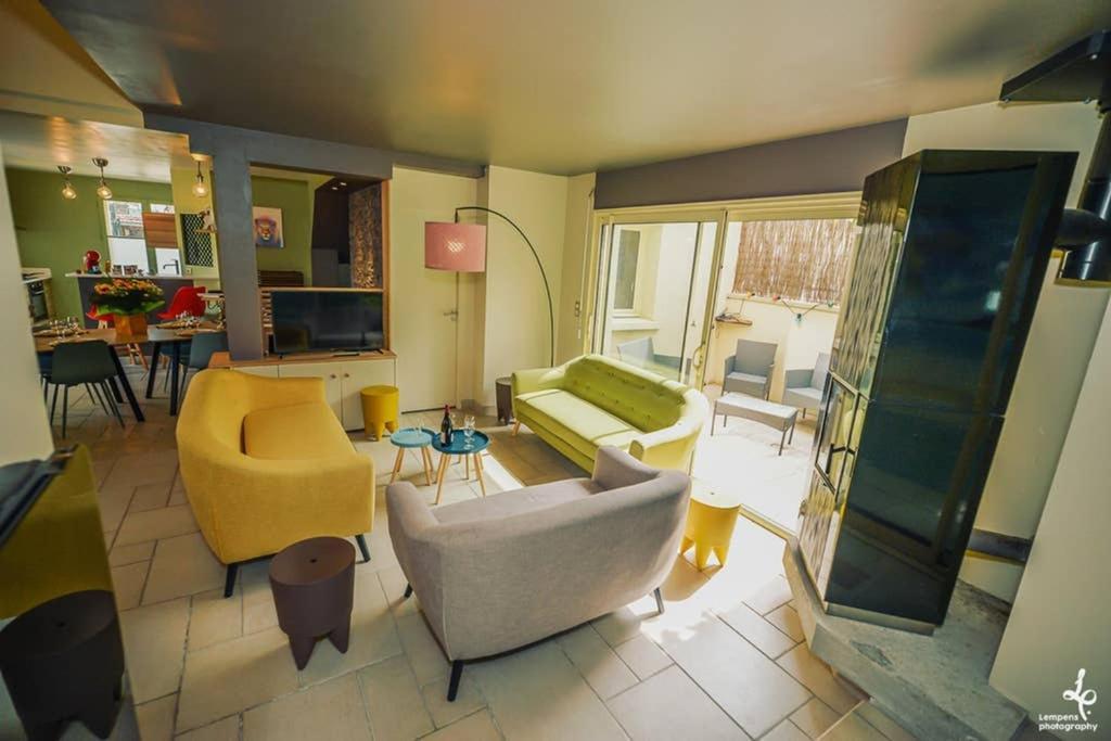 Maison Piscine Interieure Et Garage Труа Экстерьер фото
